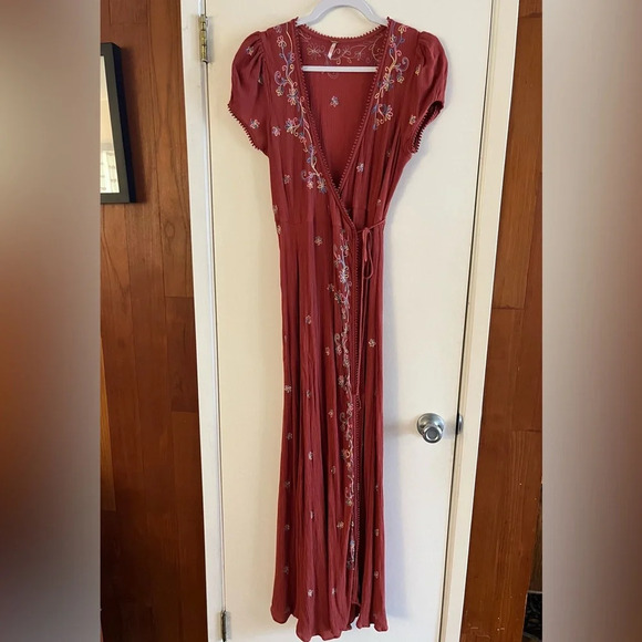 Free People Mia Wrap Dress - Picture 2 of 6